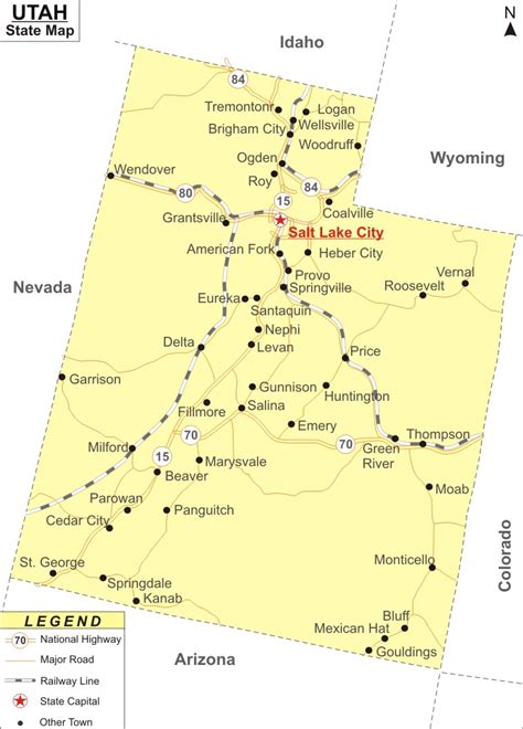 major cities in southern utah.